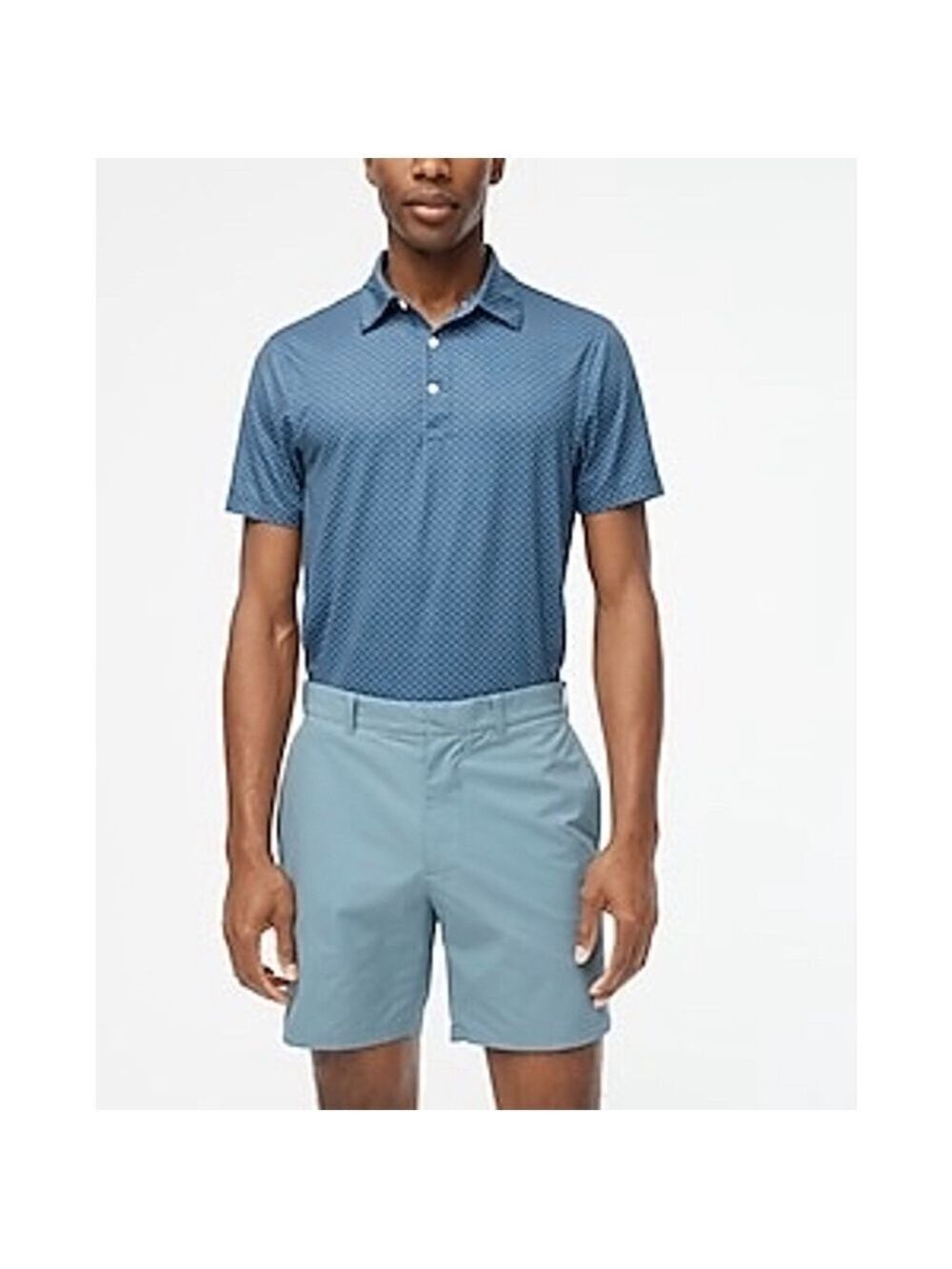 J Crew Mens Blue Stretch Shorts Size 32 9 Inch